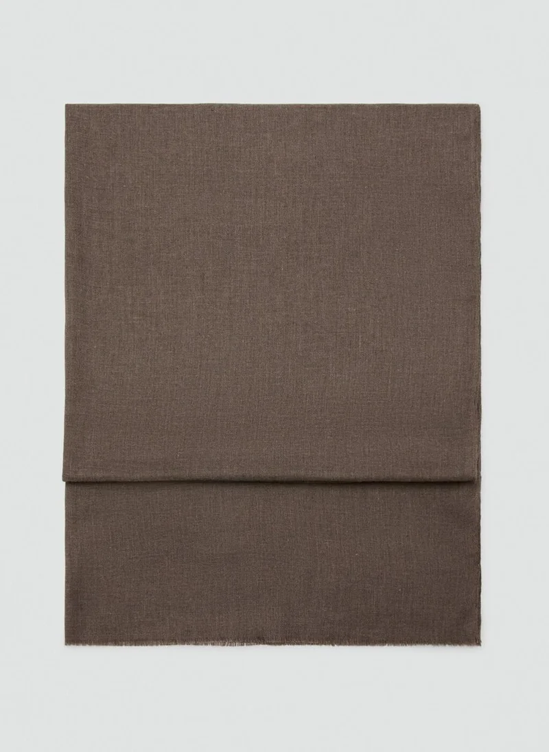 مانجو Frayed edge scarf